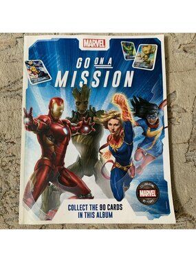 Marvel Loblaw 2024 Full Set – 90 Cards + Collector Album – Go on a Mission Promo